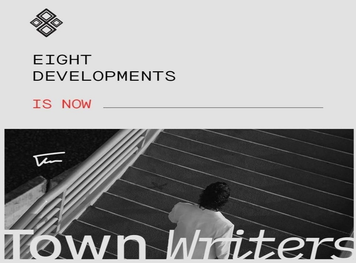 Eight Developments  تغير علامتها التجارية إلى Town Writers